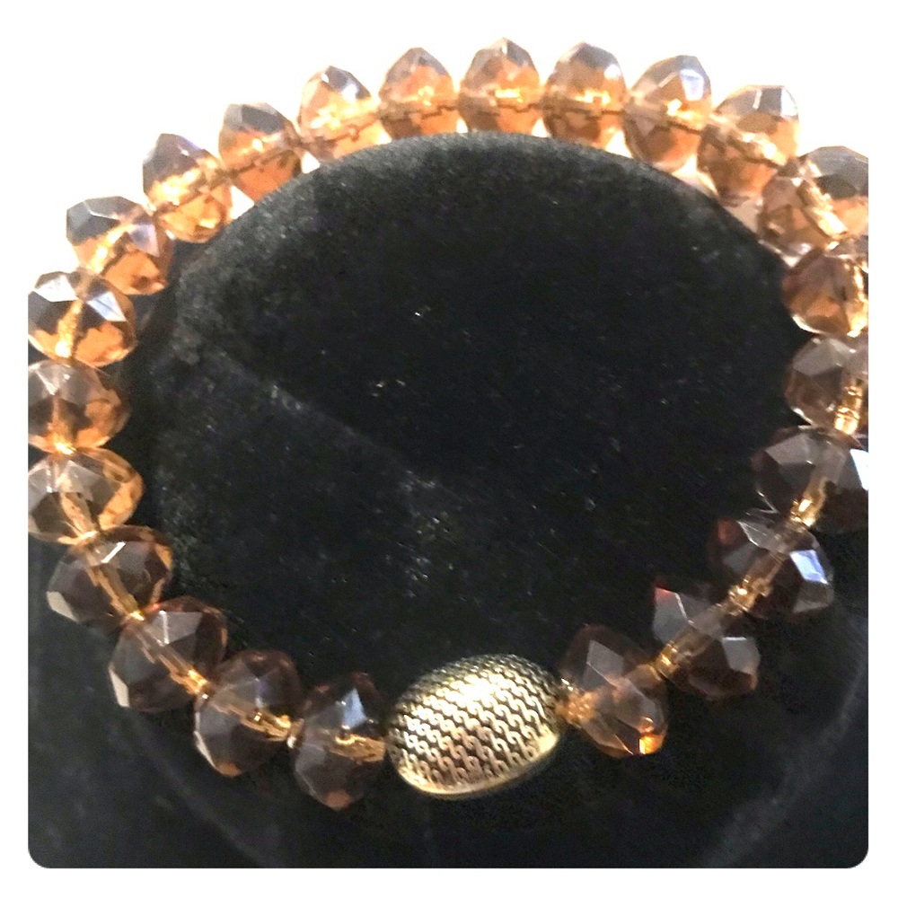 New Avon Natural Beauty Stretch Bracelet Smoke